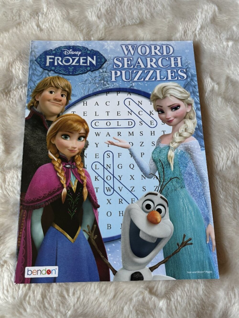 Disney Frozen Word Search Puzzle Book 42 Puzzles 96 Pages Anna Elsa Olaf 2014